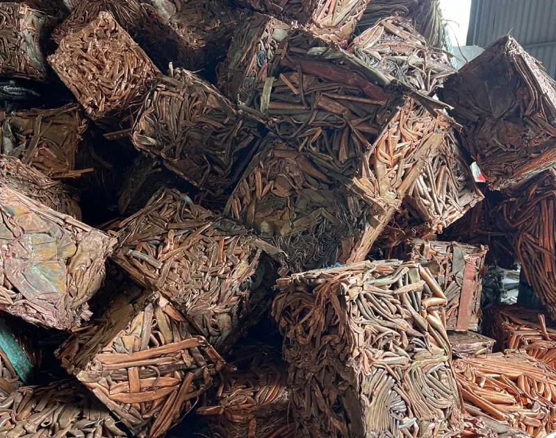 Processing and sorting at the Shine Motor yard