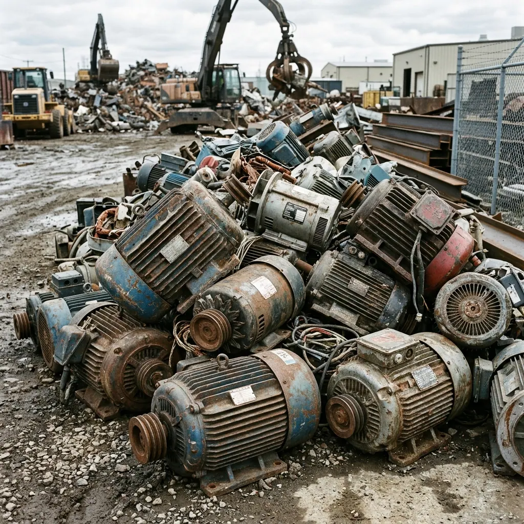 Electric motors starters alternators and compressors bought for scrap in Sydney
